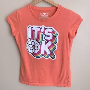 ❣️3/$10❣️Girl’s Med Bella & Birdie graphic tee